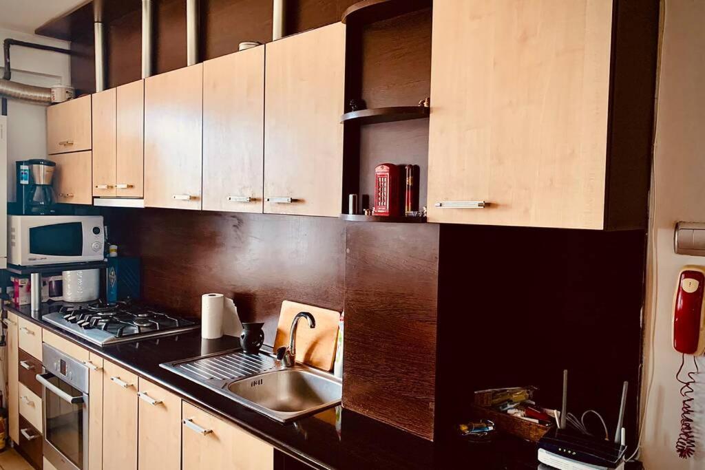 Cozy 2 Rooms Apartment Close To City Center Boekarest Buitenkant foto